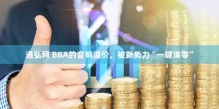 通弘网 BBA的音响溢价，被新势力“一键清零”